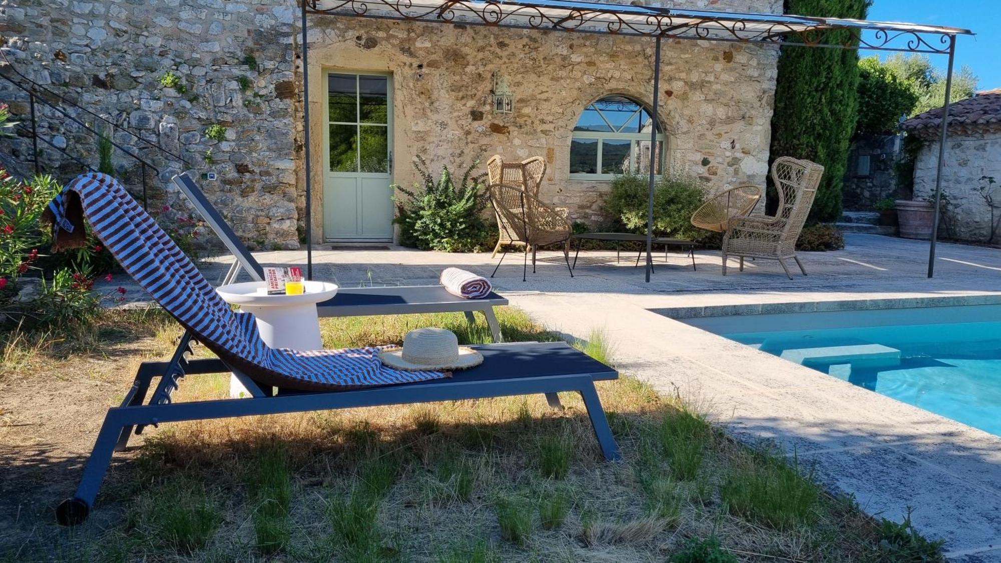 Les Toits De Valaurie Bed & Breakfast Exterior foto