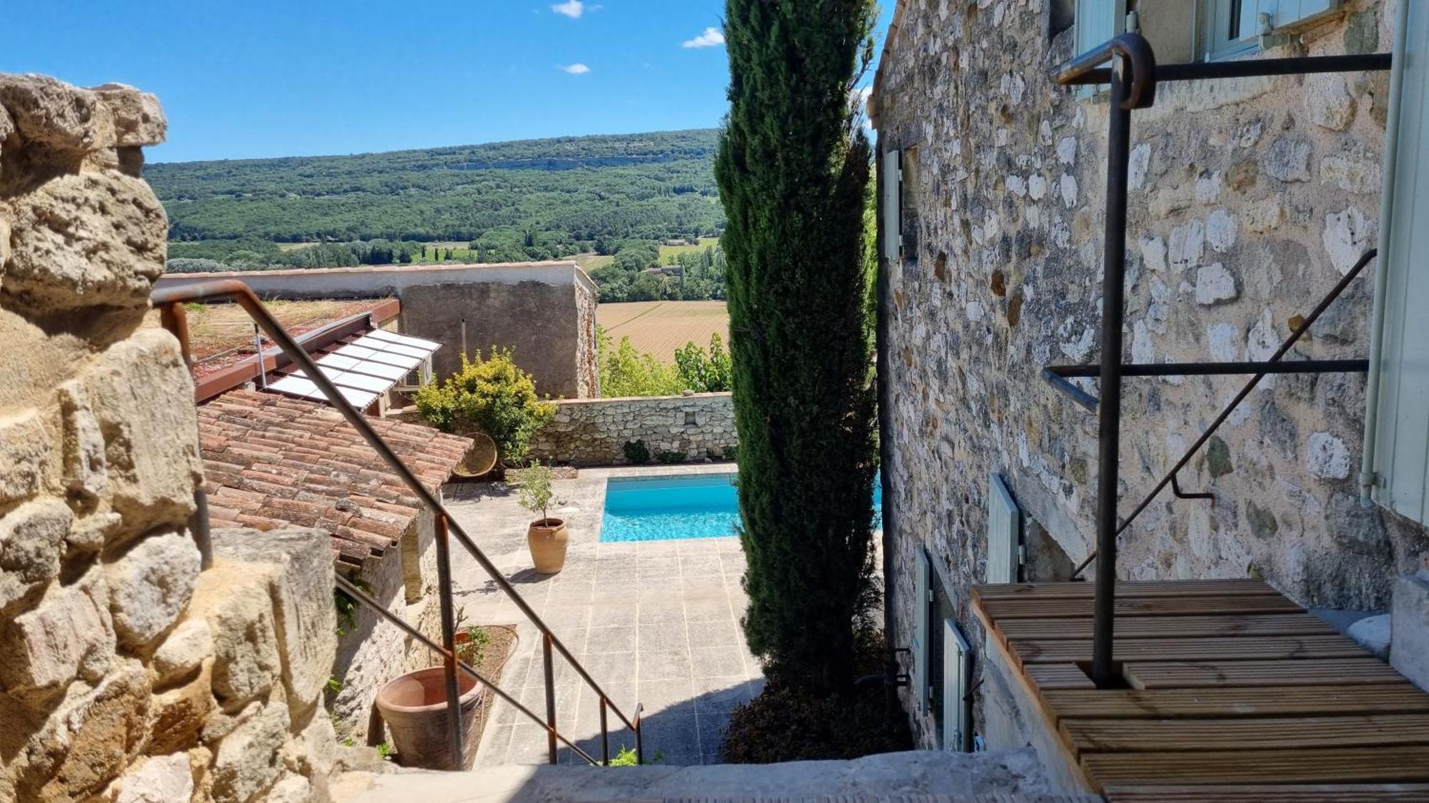 Les Toits De Valaurie Bed & Breakfast Exterior foto